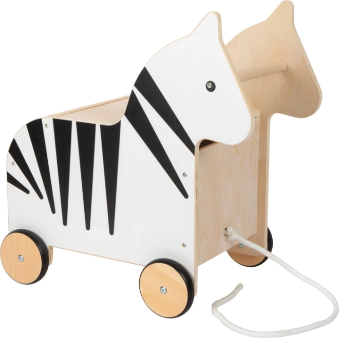 úložný pojazdný box na hračky Zebra Wildlife small foot