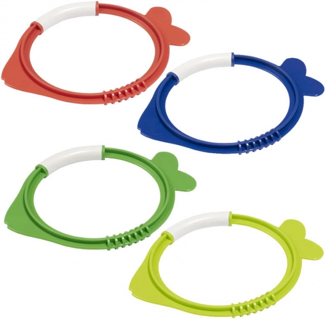 Potápačské hračky 4 rybky BESTWAY