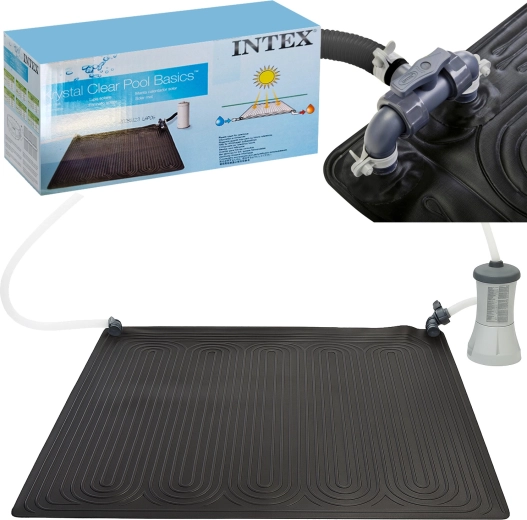 Solárny ohrev vody do bazéna Intex solárna podložka 120 × 120 cm