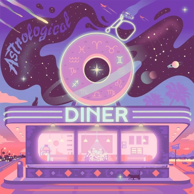 Ravensburger štvorcové puzzle Art & Soul: Astrologická jedáleň 750 dielikov
