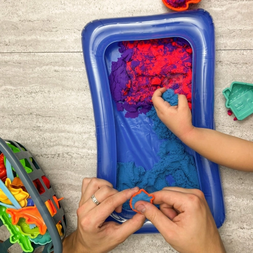 Čisté hranie doma vďaka nafukovaciemu tácku