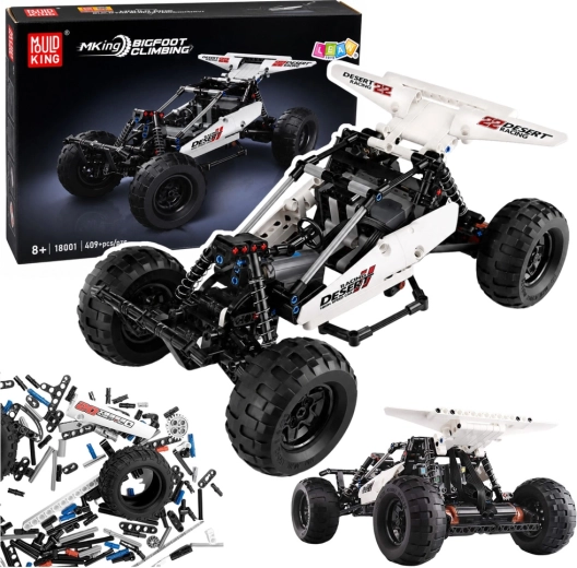 Konštrukčná stavebnica RC terénne auto 4x4 off-road (409 dielikov)