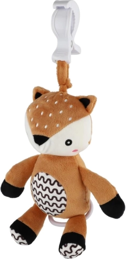 Praktický klip na kočík, postieľku aj autosedačku