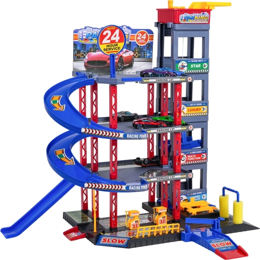 Špirálové rampy a pretekárske zjazdy