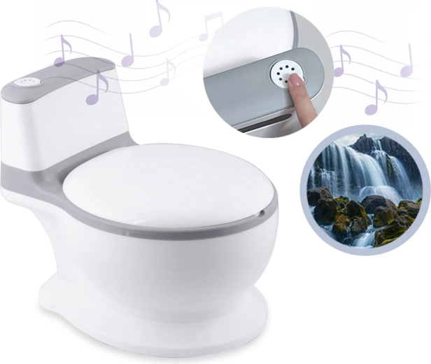Zvuk spláchnutia ako na skutočnom WC