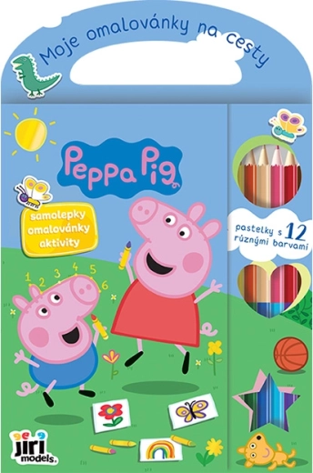Moje cestovné omaľovánky Prasiatko Peppa