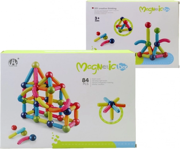 Magnetická stavebnica pre deti
