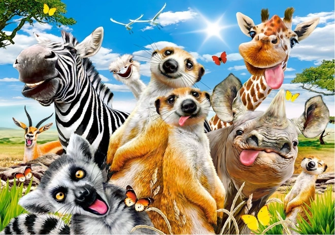 Puzzle 500 dielikov African Selfie