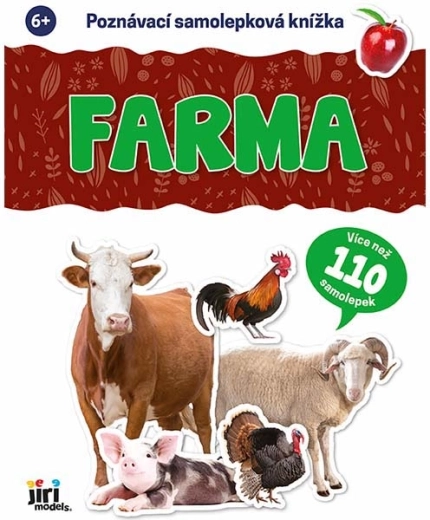 Poznávacia samolepková knižka – farma