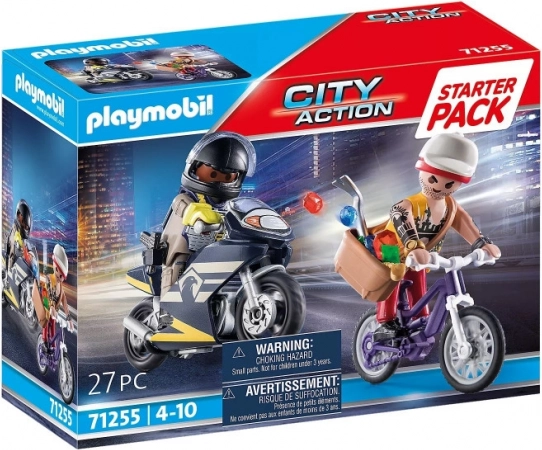 PLAYMOBIL City Action štartovacia sada: jednotka špeciálnej polície so zlodejom šperkov