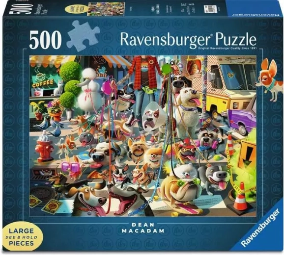 Ravensburger Puzzle Svadba psov 500 dielikov