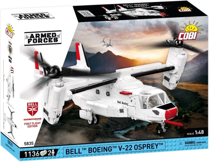 Stavebnica Cobi Armed Forces Bell Boeing V-22 Osprey first flight edition 1:48