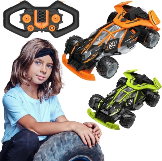 Woopie RC závodné auto s parou a LED osvetlením