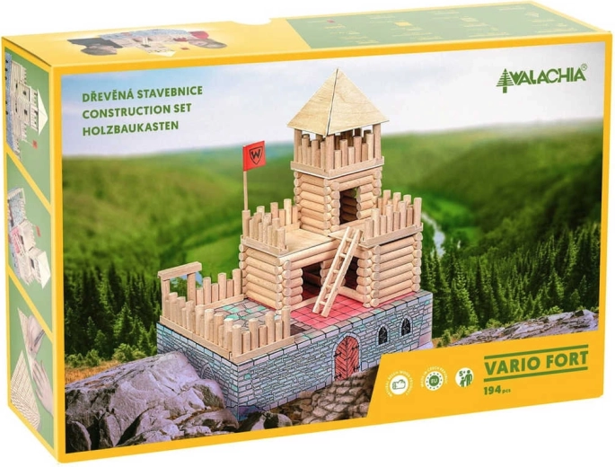 Walachia Vario Fort drevená stavebnica pevnosti
