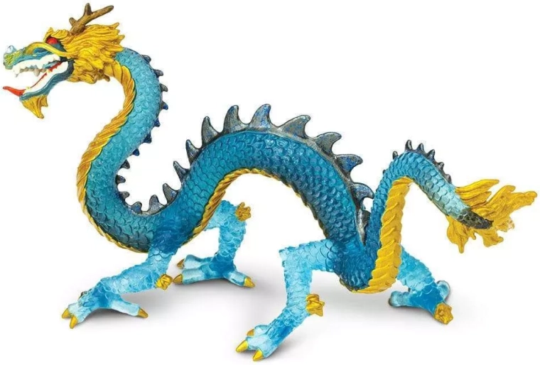 Safari Ltd. figúrka modrý krištáľový drak - 1 kus