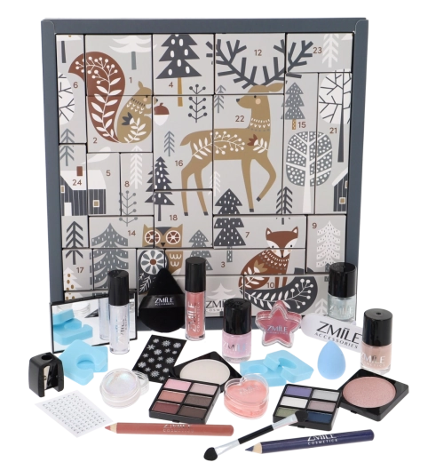 Adventný kozmetický kalendár Puzzle Scandic Wildlife