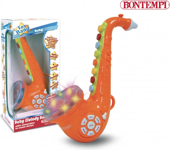 Detský plastový saxofón Bontempi