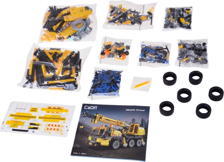 658 dielikov, samolepky a prehľadný návod