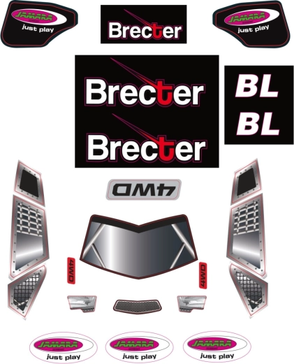 Súprava obtlačkov Brecter - 1 kus