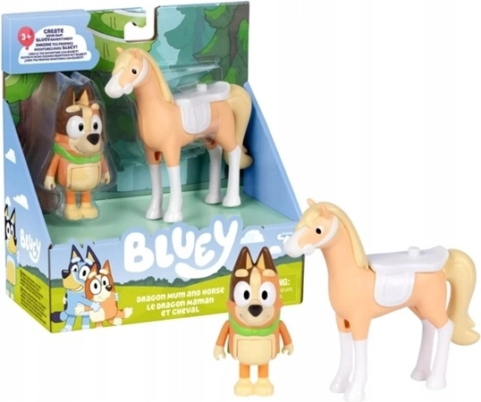 Bluey Chilli na koni
