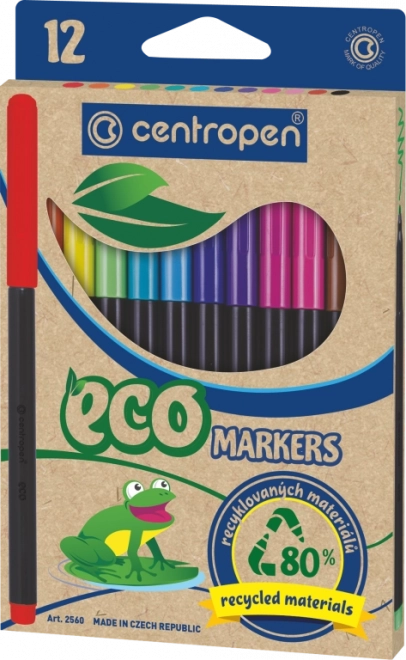 ECO fixky Centropen sada 12 farieb