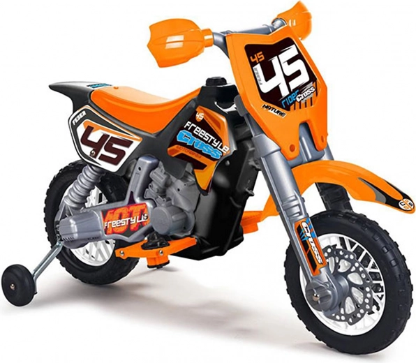 Feber motorka na batériu 6V pre deti