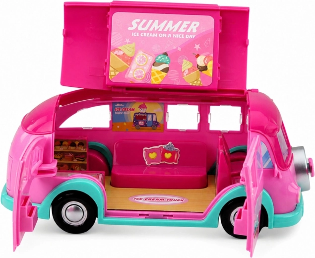 Rozkladací food truck ako mobilná zmrzlináreň