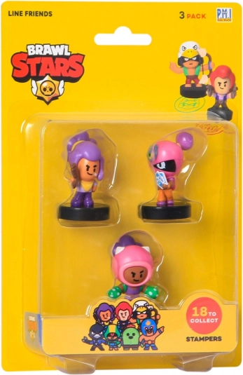 brawl stars 3 balenie figúrky s pečiatkami