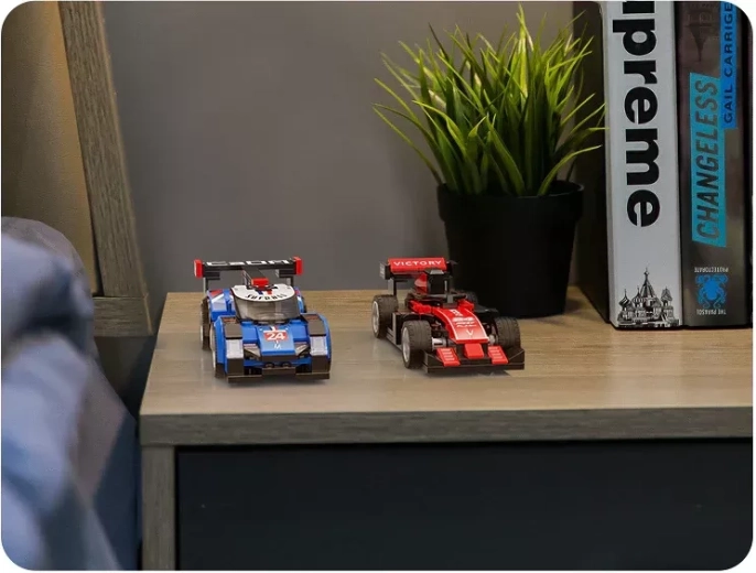 Kompaktná veľkosť na domáce preteky