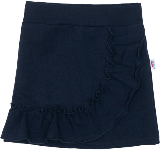 Pohodlná sukňa s volánom