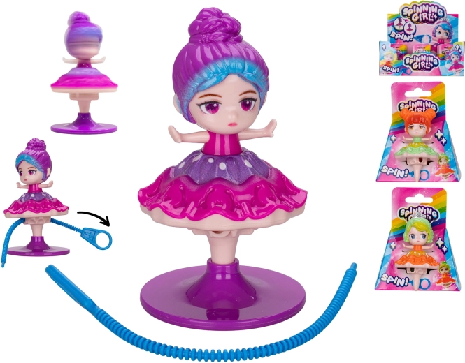 Otáčajúca sa a tancujúca figúrka princeznej 8 cm