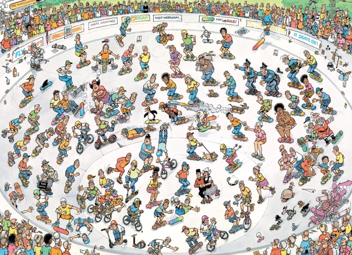 Puzzle Jazda na trati 2000 dielikov JUMBO