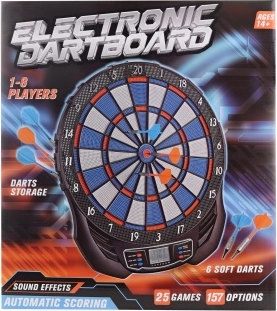 Elektronický terč so šípkami a počítadlom 47 cm