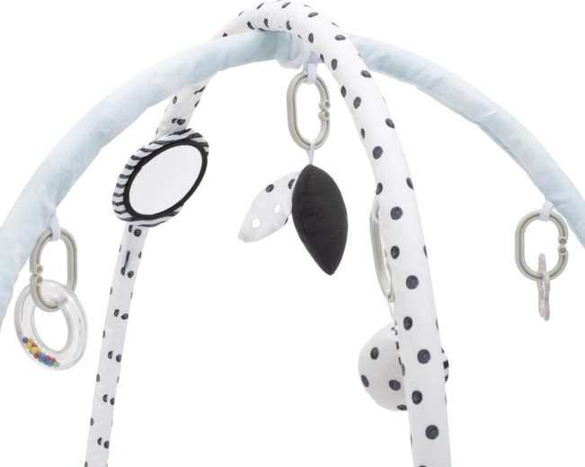 Odnímateľná hrazdička so závesnými hračkami