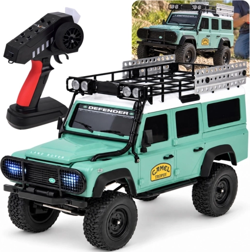 Diaľkovo ovládaný terénny model Land Rover Defender 110 4WD