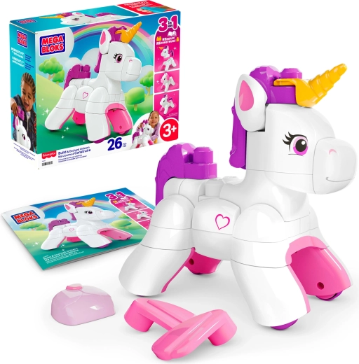 Mega Bloks magický jednorožec – stavebnica 26 dielikov
