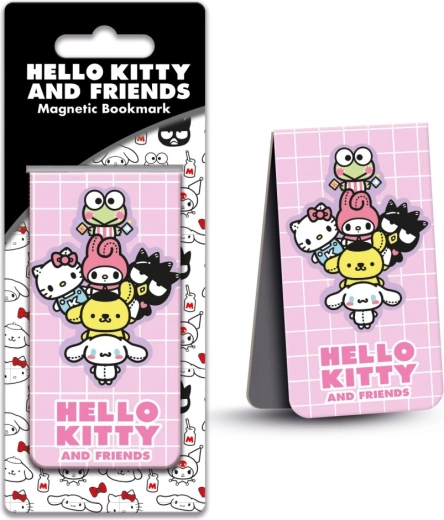 Hello Kitty magnetická záložka ružová