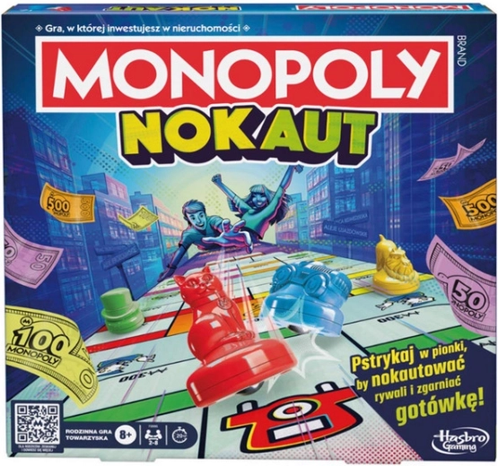 Monopoly Knockout – rodinná stolová hra