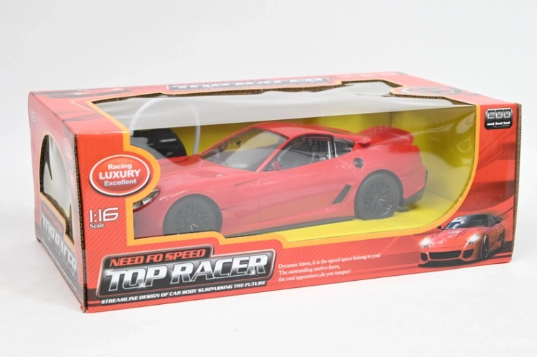 Top Racer RC pretekárske auto červené 1:16