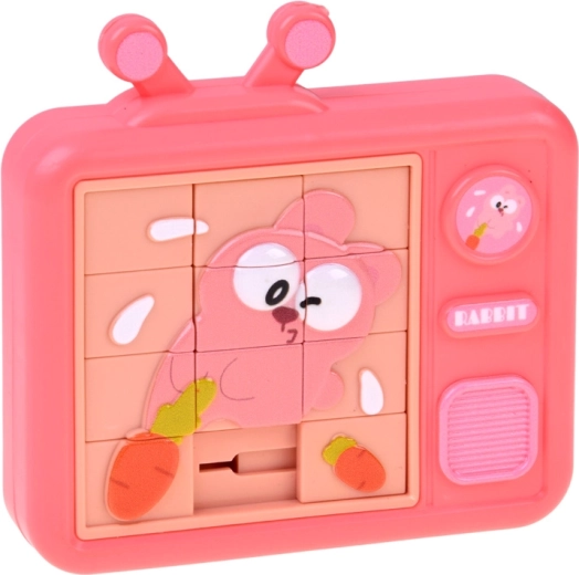 Posuvné puzzle s králikom