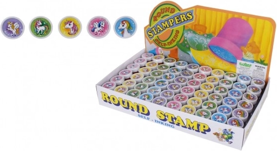 Pečiatka na ceruzku s jednorožcom – mix motívov