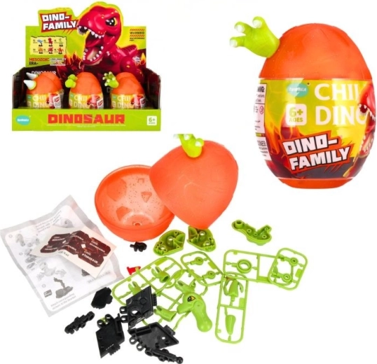 Dino Family dinosaurus vo vajíčku – prekvapenie (3 varianty)