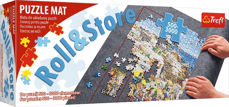 Rolovacia filcová podložka na puzzle TREFL, 500–3000 dielikov