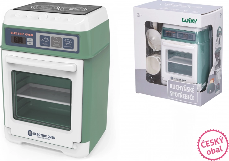 detský sporák s rúrou 16 cm – český obal