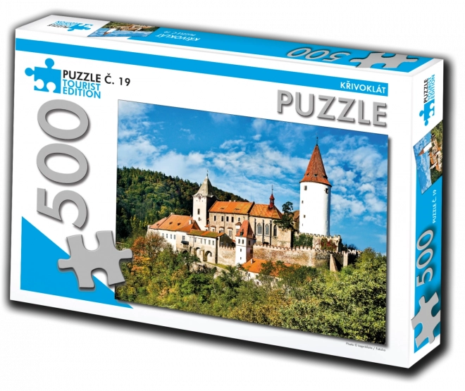 Puzzle Křivoklát turistická edícia 500 dielikov
