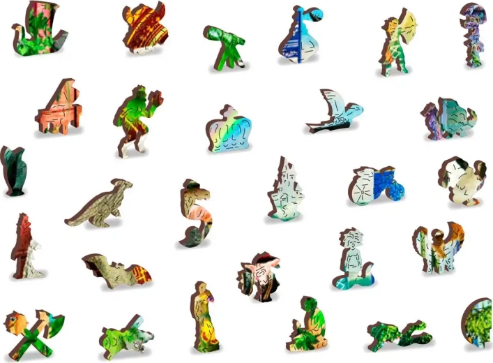 Unikátne tvarované „whimsy“ dieliky