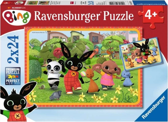 Puzzle Bing 2x24 dielikov