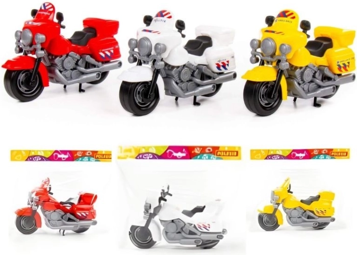 Plastová motorka pre deti – 3 farby