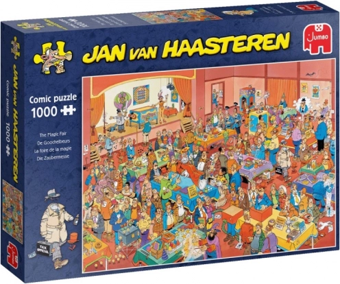 Puzzle Jan van Haasteren Čarovný jarmok 1000 dielikov