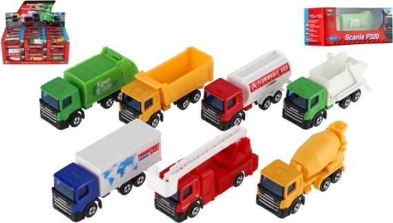 Nákladné autá Welly Scania pre deti